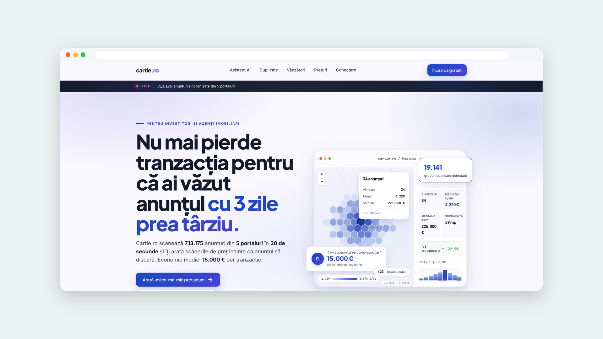 Cartie.ro project