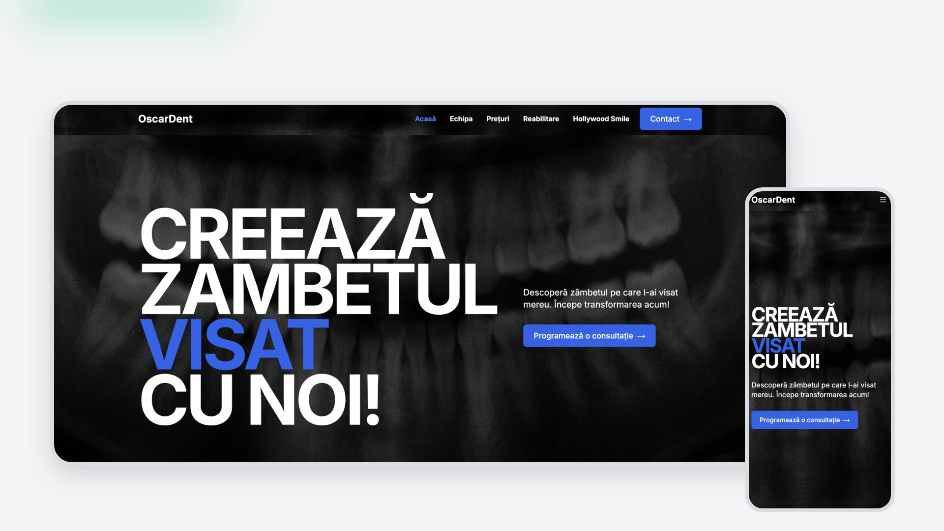 Clinica Dentară OscarDent project