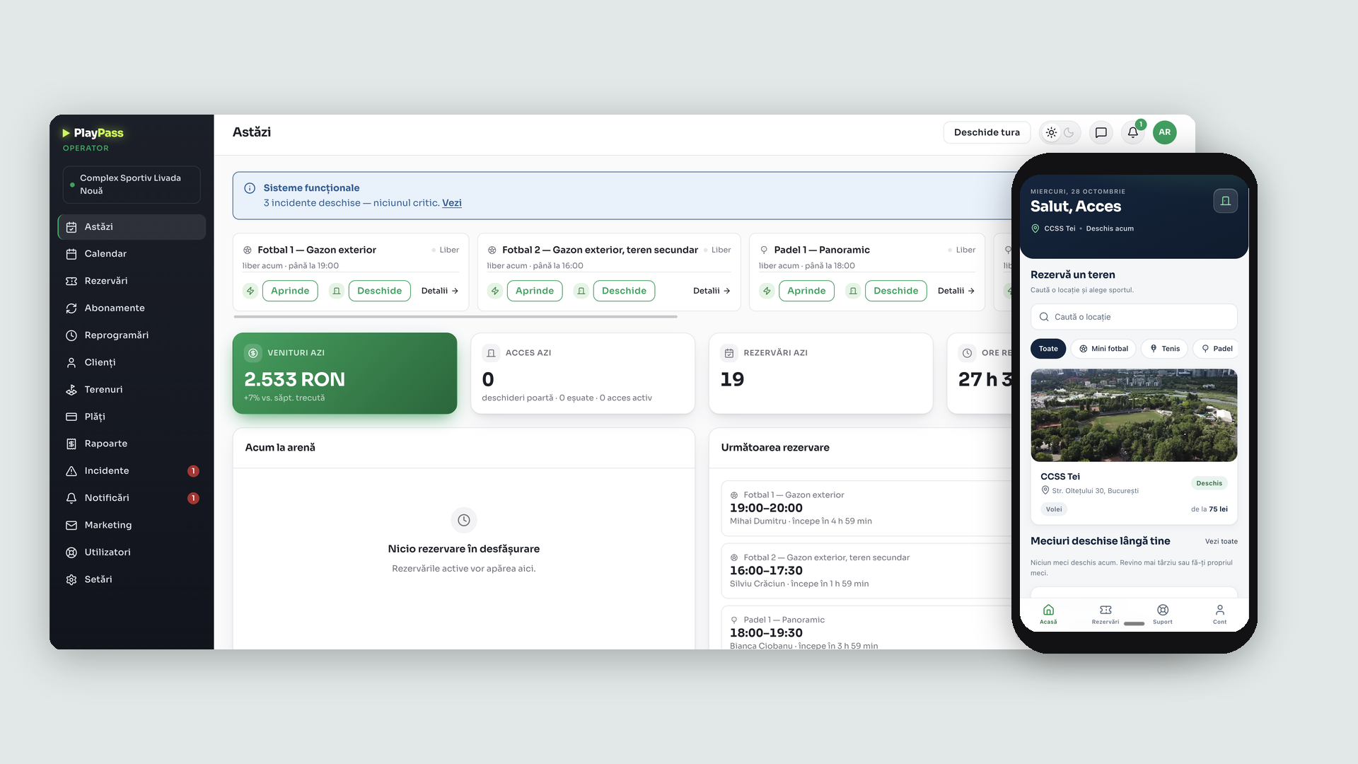 PlayPass.ro project